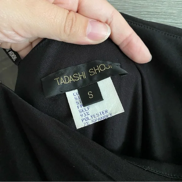 !BUNDLE! Tadashi Shoji One Shoulder Ruched Dress - Picture 4 of 5